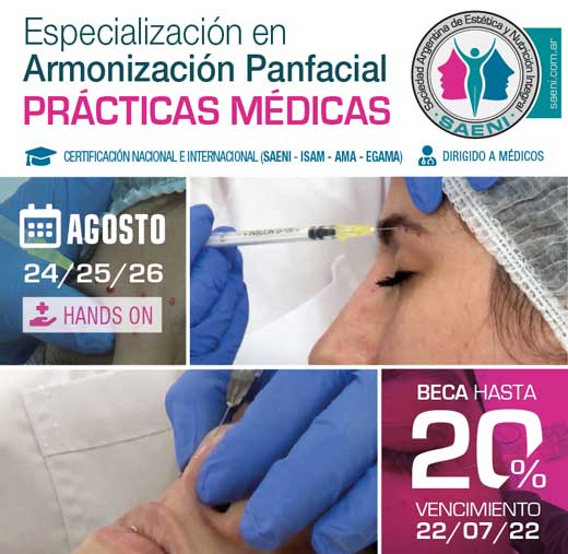 Agosto: curso online de Armonización Panfacial