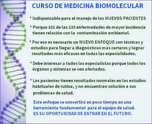 CURSO MEDICINA BIOMOLECULAR