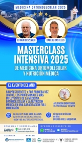 Masterclass Intensiva 2025 en Medicina Orthomolecular y Nutricin Mdica